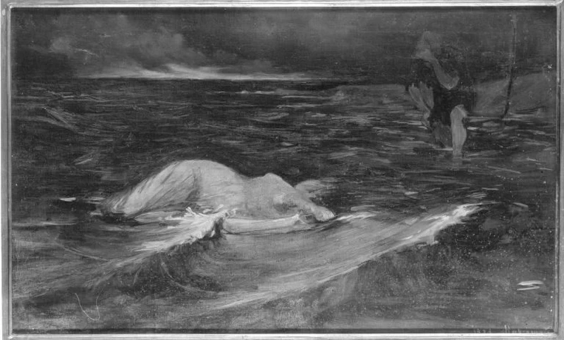 Hugo von Habermann - Morte di Saffo, Bavarian State Painting Collections